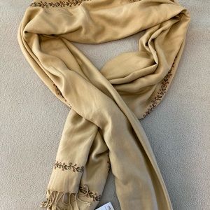 Lord and Taylor Embroidered Shawl